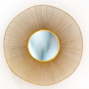 Espejo redondo varillas